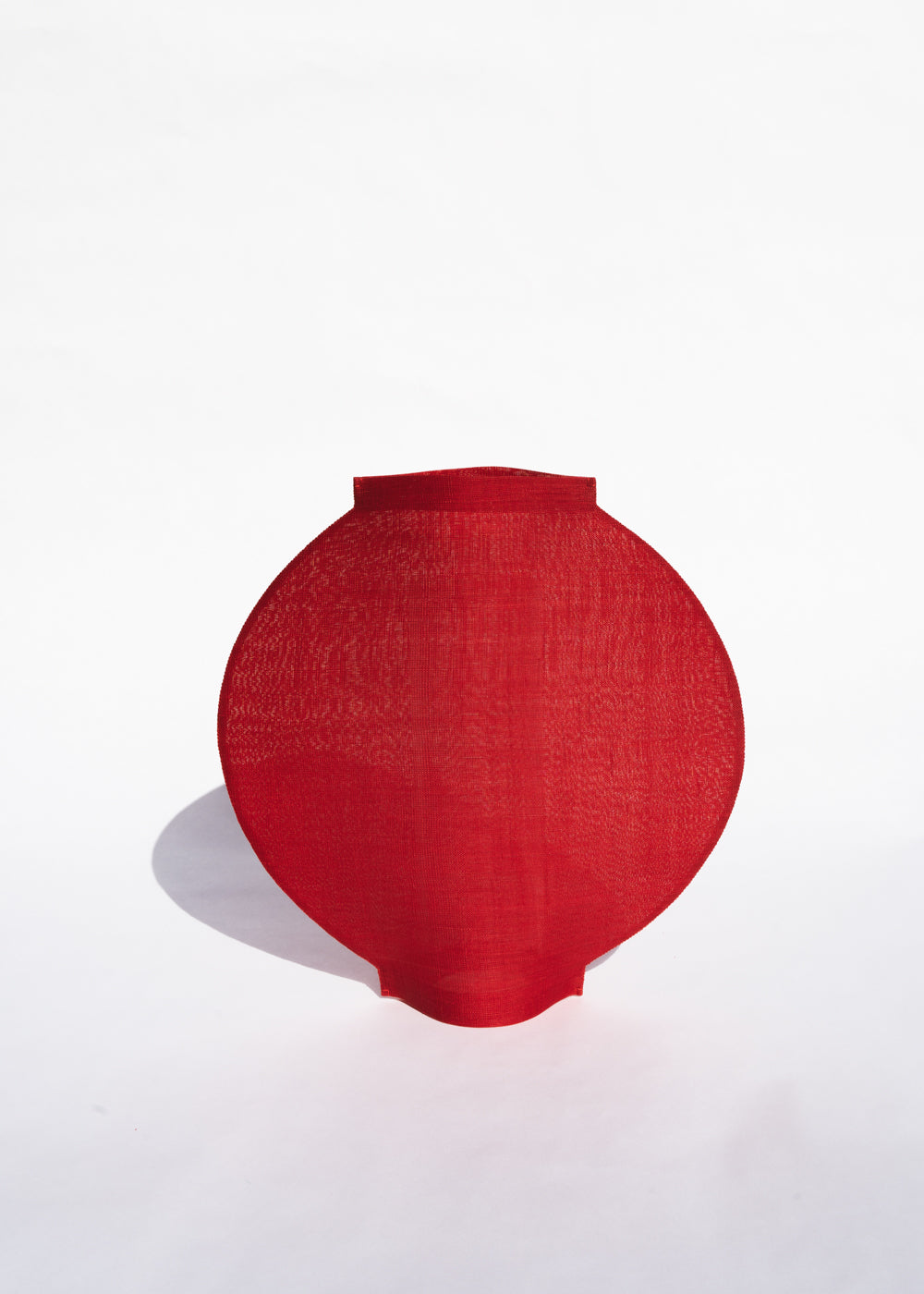 Red Mosi Moon Jar - L