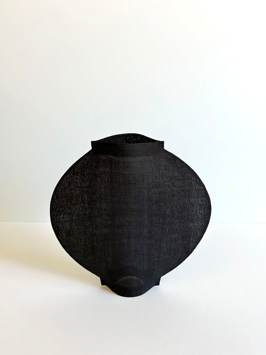 Black Mosi Moon Jar